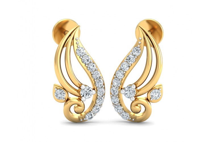 Buy Juhi Diamond Earrings | Endear Jewellery